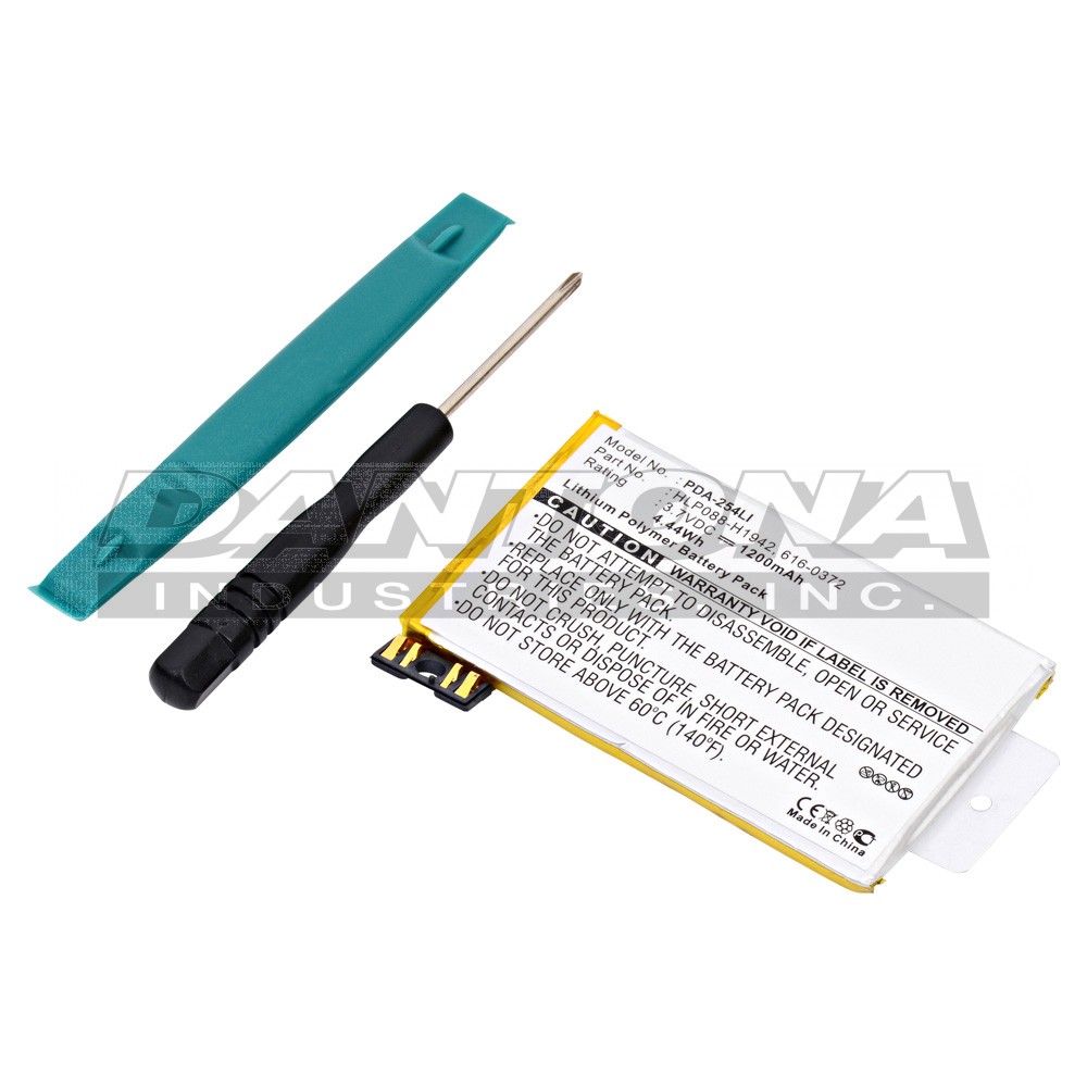 Apple 616-0372 616-0428 Replacement Battery 3.7V 1400mAh