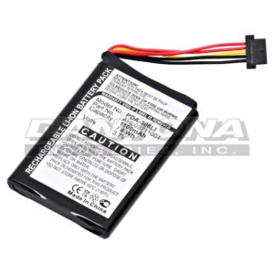 TomTom 4CF5.002.00 GPS Replacement Battery 3.7V 1100mAh