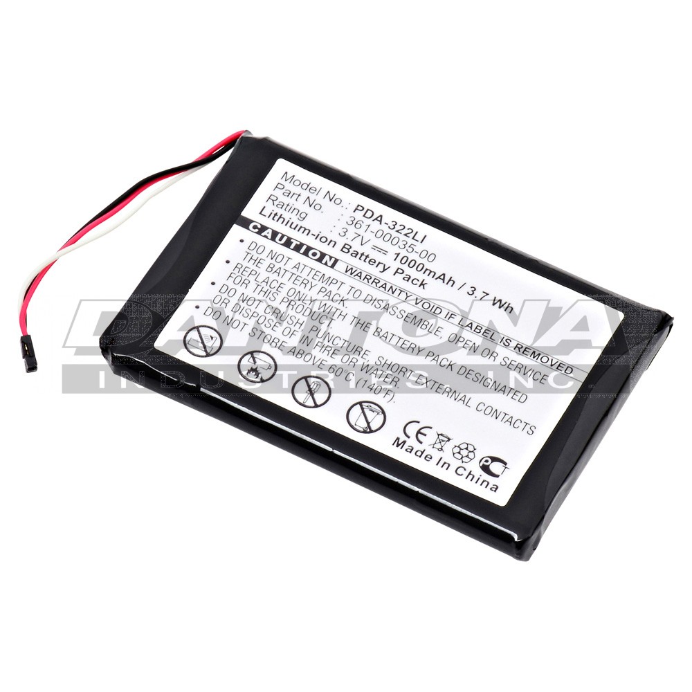 Garmin 361-00035-00 GPS Replacement Battery 3.7V 1000mAh