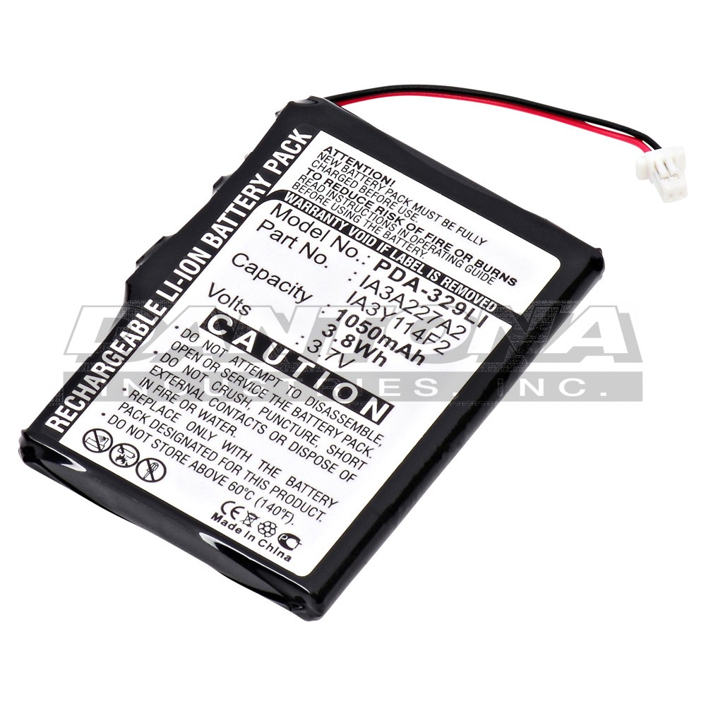 Garmin IA3A227A2 Quest 2 GPS Replacement Battery 1050mAh