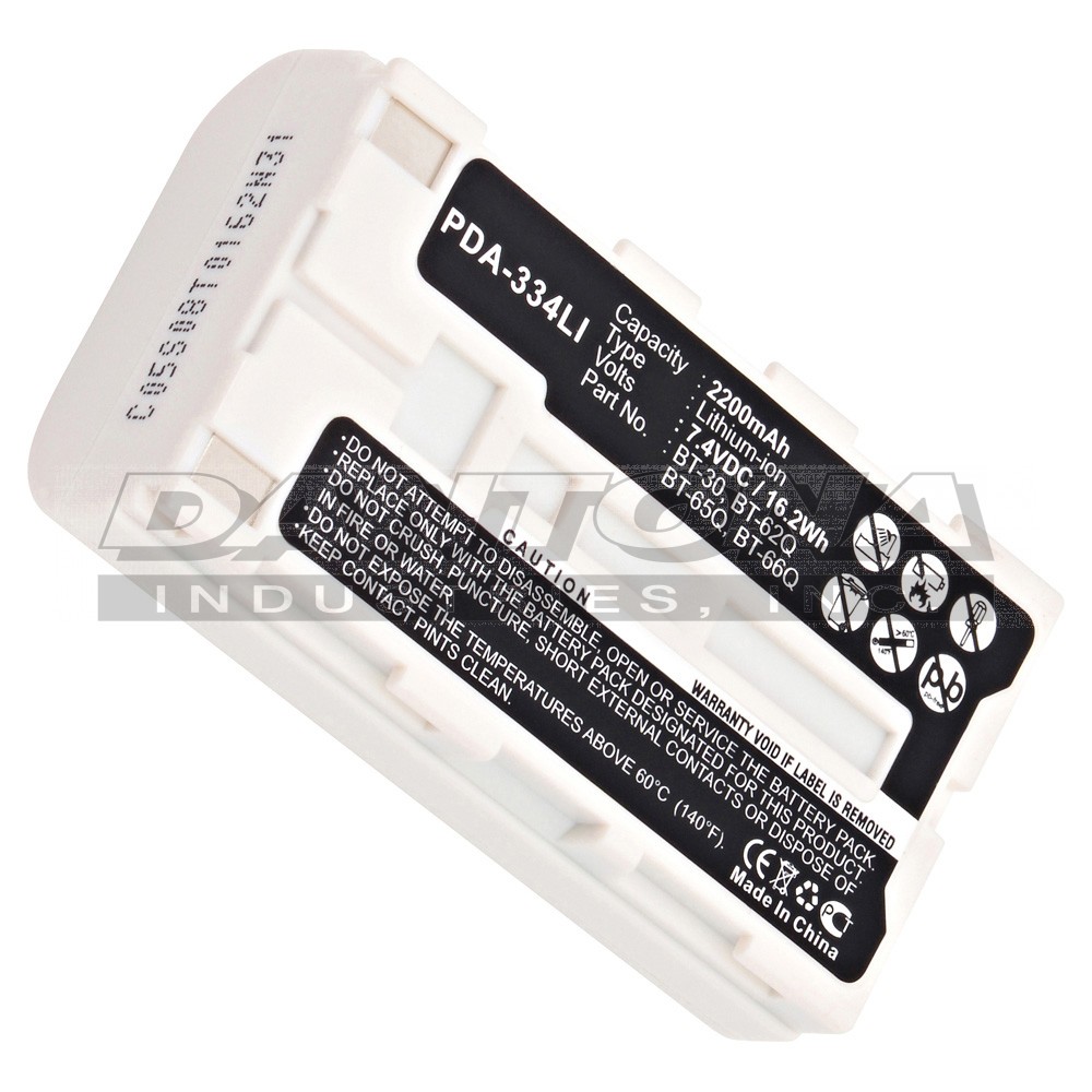 Topcon BT-30 BT-62Q BT-65Q Replacement Battery 7.4V 2200mAh