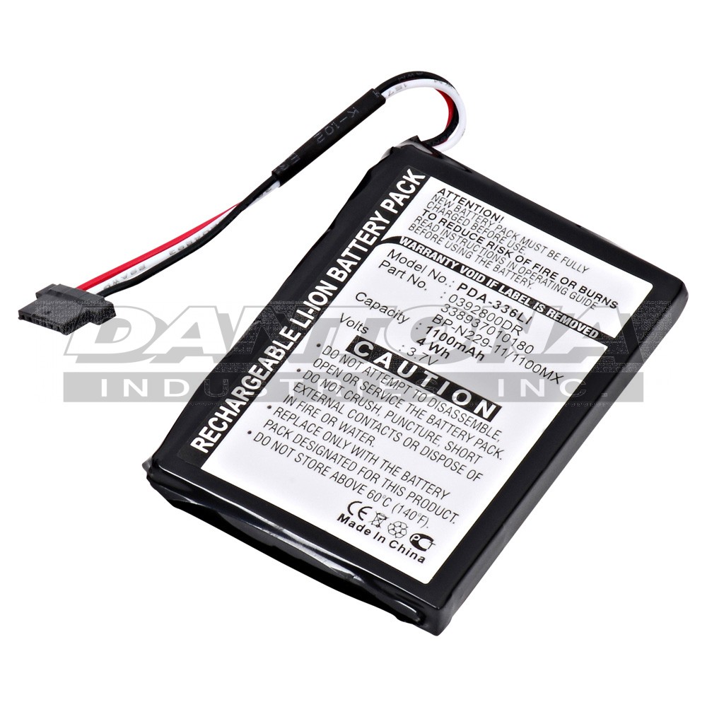 MITAC MIO 336 Magellan 338937010180 Replacement Battery