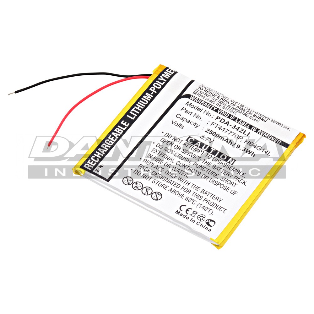 Archos AV605 120GB Replacement Battery 3.7V 2500mAh