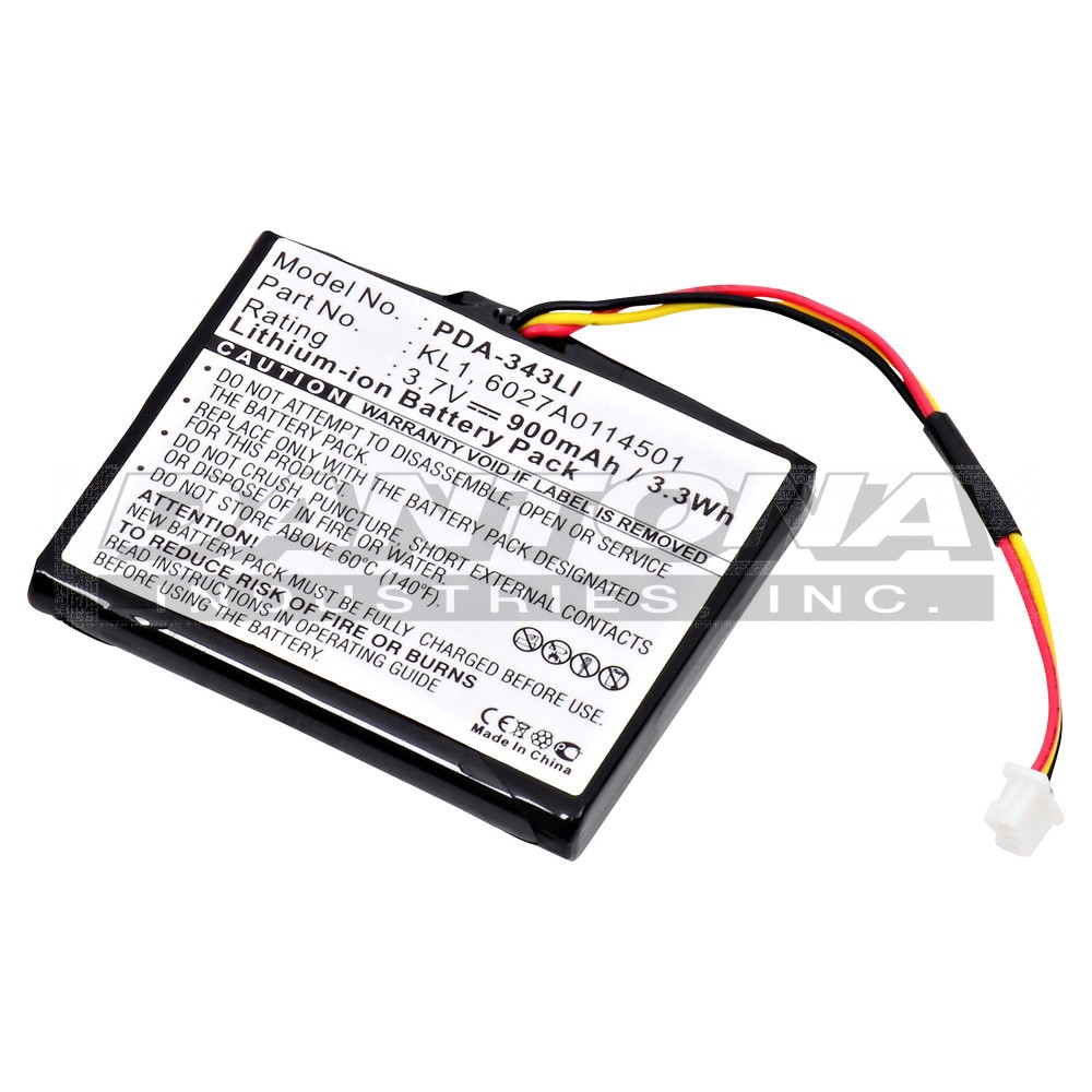 TomTom 1EN4.019.00 GPS Replacement Battery 3.7V 900mAh