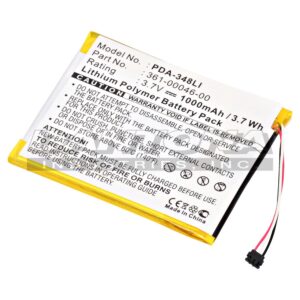 Garmin 361-00046-00 GPS Replacement Battery 3.7V 1000mAh