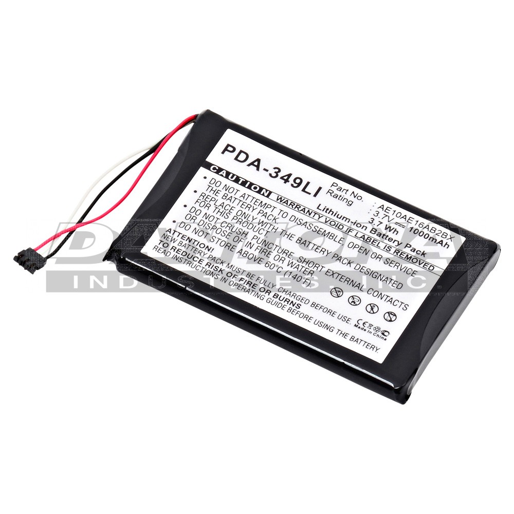 Garmin AE10AE16AB2BX GPS Replacement Battery 3.7V 1000mAh
