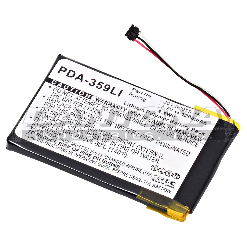 Garmin 361-00019-15 GPS Replacement Battery 3.7V 1200mAh