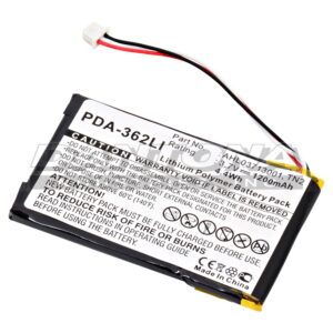 TomTom AHL03713001 AVN4430 Eclipse TN2 TN5410 GPS Replacement Battery 3.7V 1200mAh