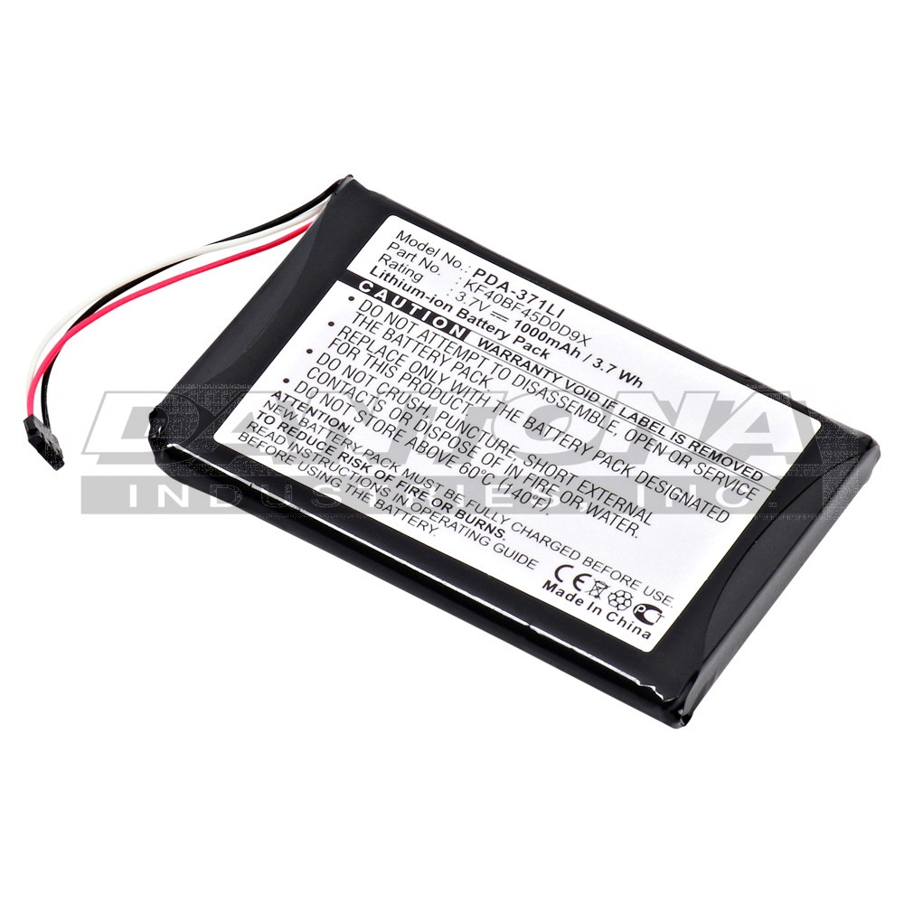 Garmin Approach G6 GPS Replacement Battery 3.7V 1000mAh