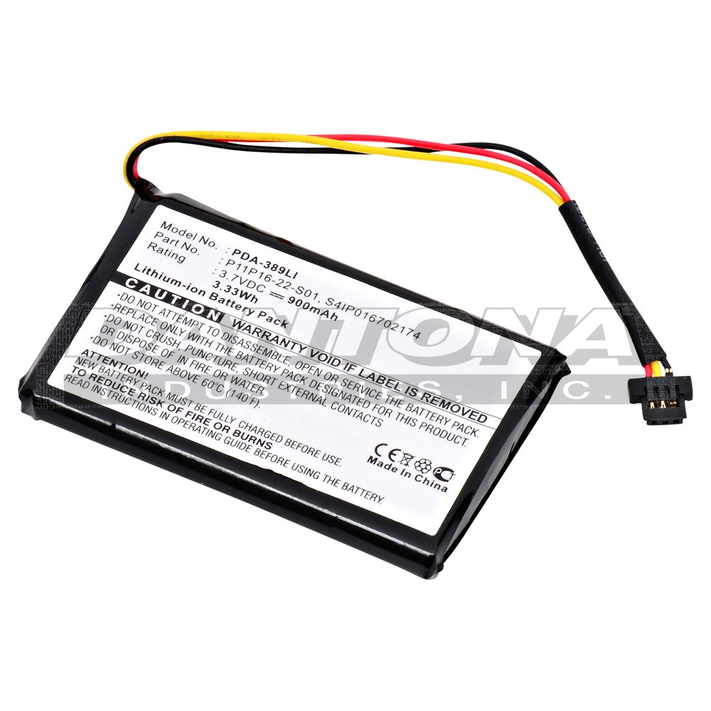 TomTom 4ET0.002.07 GPS Replacement Battery 3.7V 900mAh