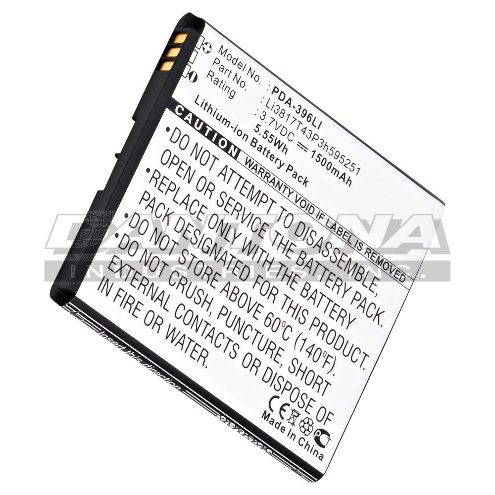 ZTE Flash Cell Phone Replacement Battery 3.7V 1500mAh