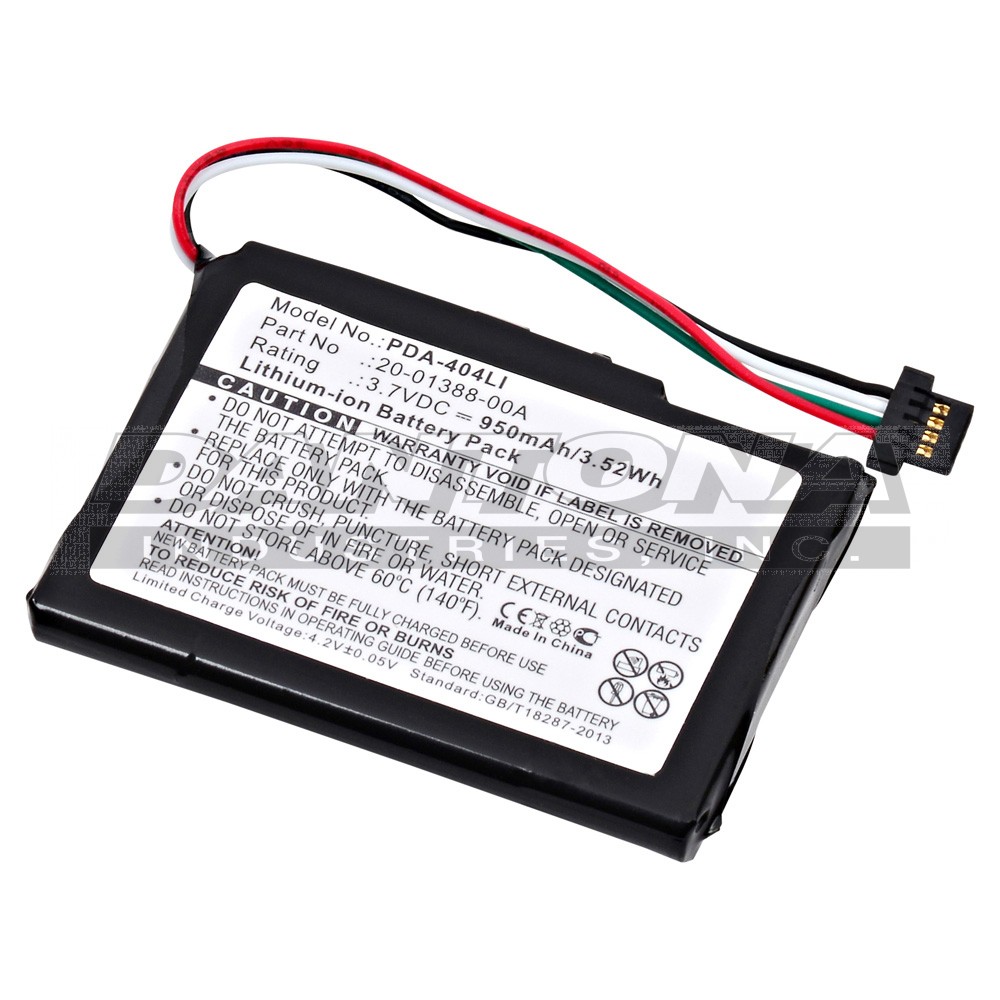 Bushnell 20-01388-00A NAV500 GPS Replacement Battery 3.7V 950mAh