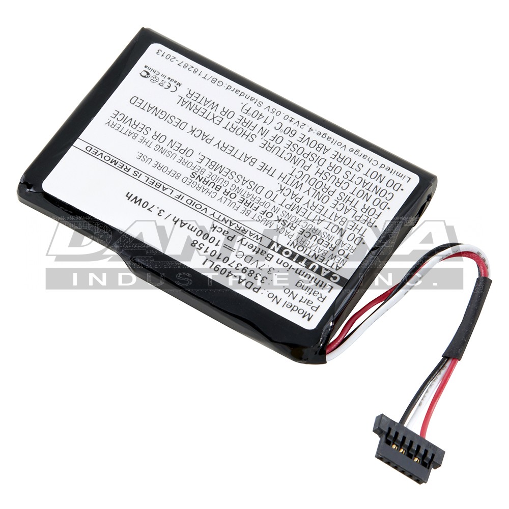 Magellan 338937010158 GPS Replacement Battery 3.7V 1000mAh