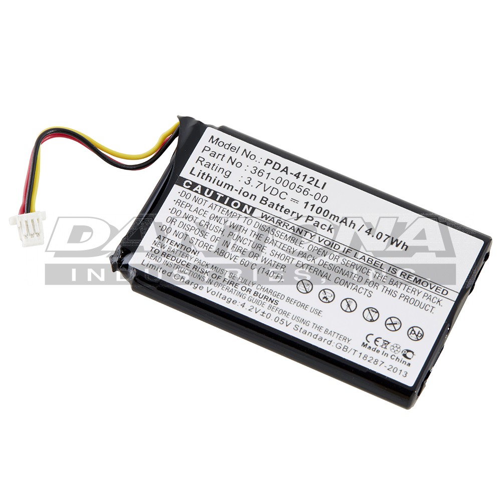 PDA BATTERIES Garmin 361-00056-01 65 Replacement Battery