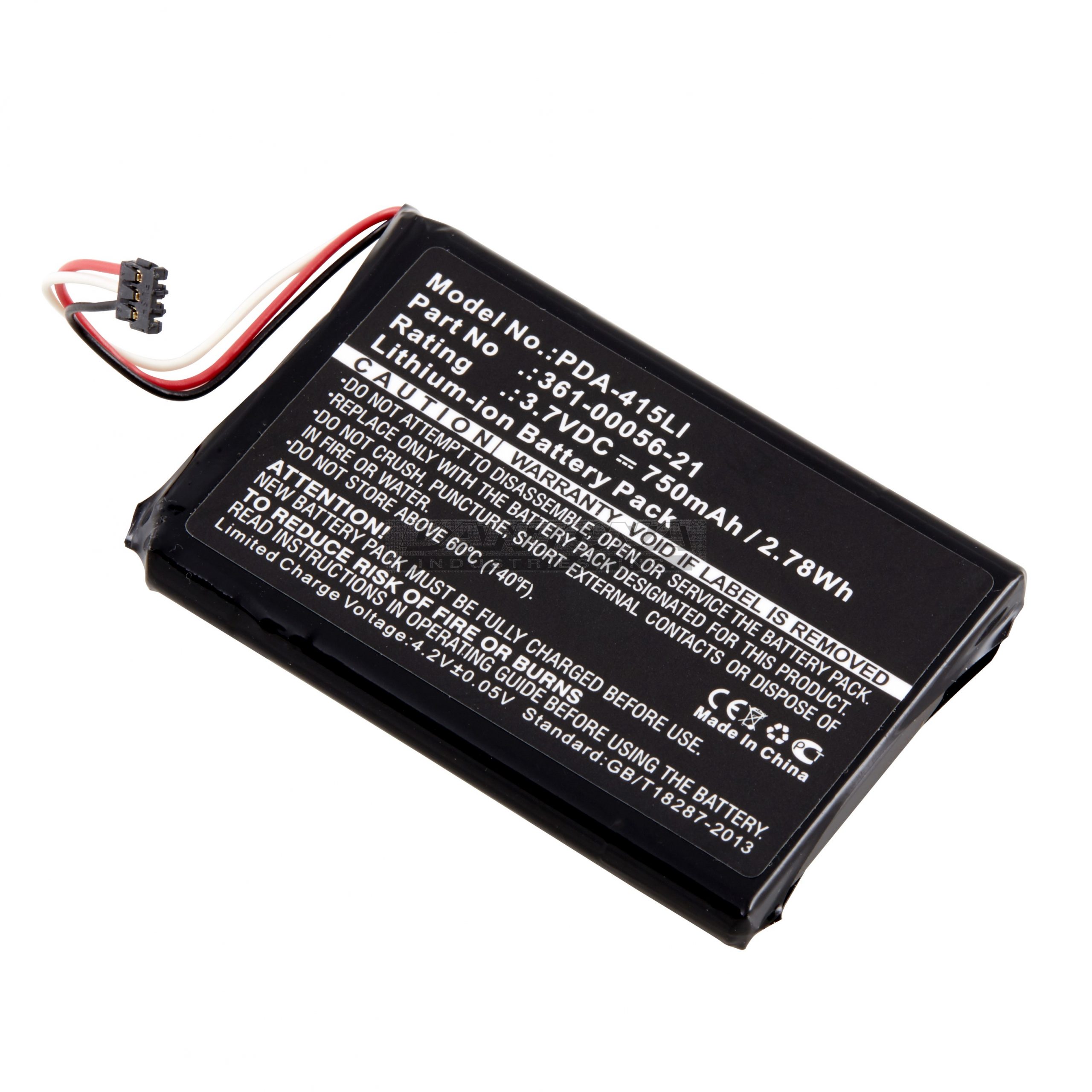 Garmin 010-01531-00 GPS Replacement Battery 3.7V 750mAh