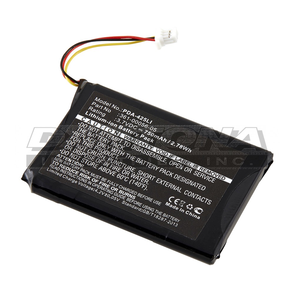 Garmin 361-00056-05 GPS Replacement Battery 3.7V 750mAh