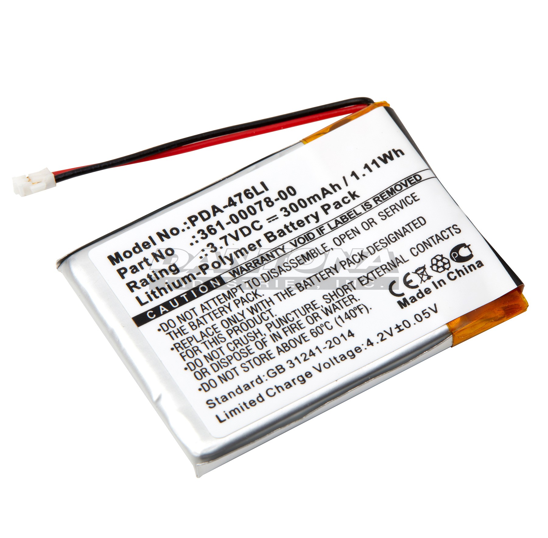 PDA-476LI - Dantona Batteries