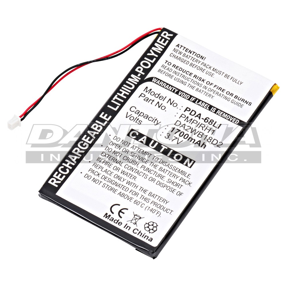 iRiver DA2WB18D2 IGP-100 Replacement Battery 3.7V 1700mAh