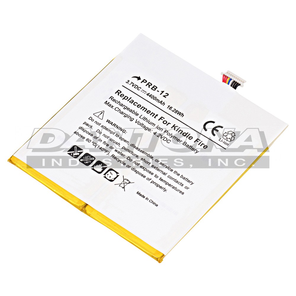 Amazon 3555A2L Replacement Battery 3.7V 4400mAh
