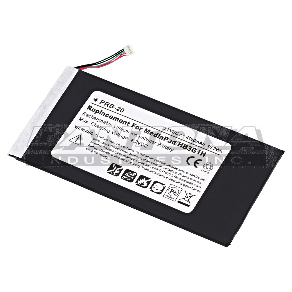 Huawei HB3G1H Mediapad Replacement Battery 3.7V 4100mAh