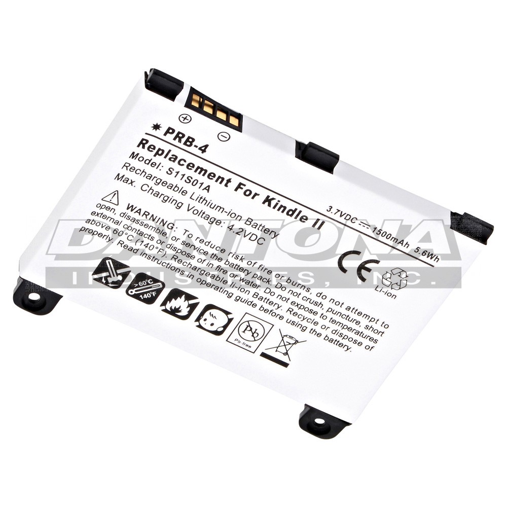 Amazon 170-1012-00 Kindle 2 Replacement Battery 3.7V 1500mAh