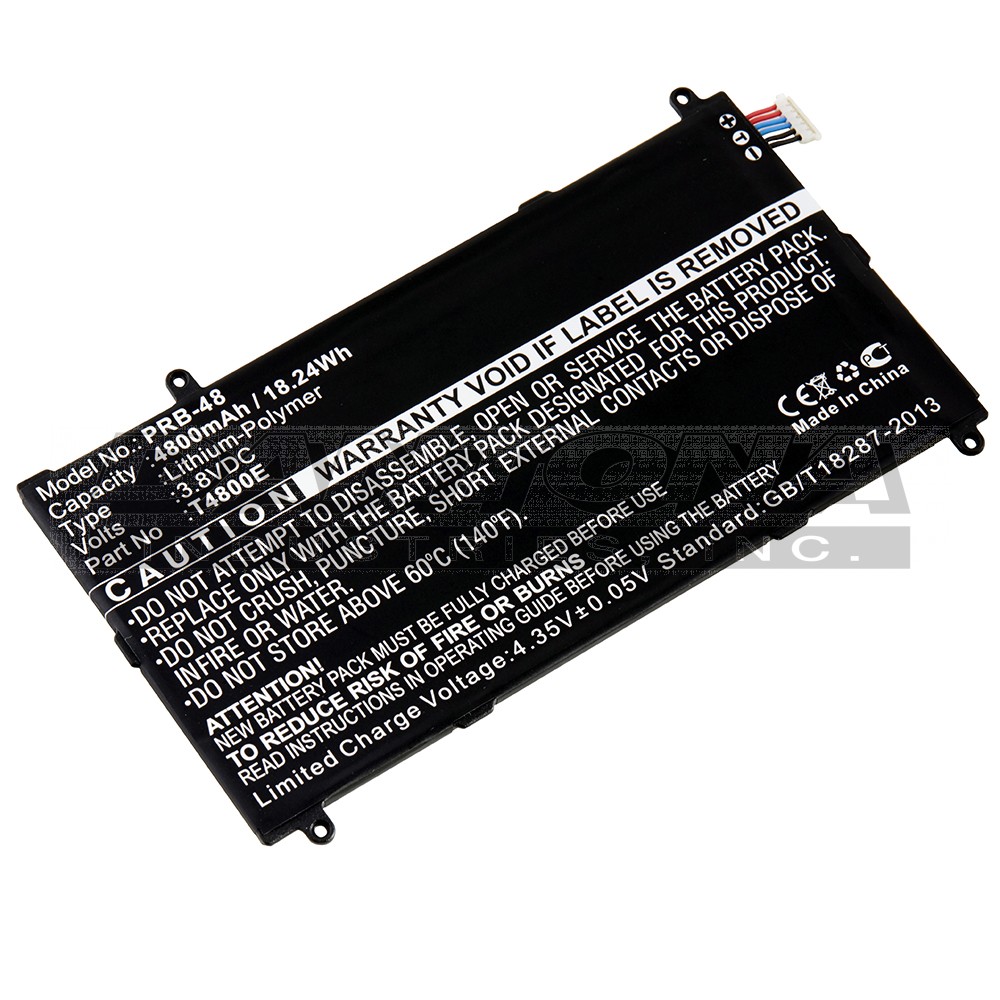 Samsung Galaxy Tab Pro 8.4 Replacement Battery 3.8V 4800mAh