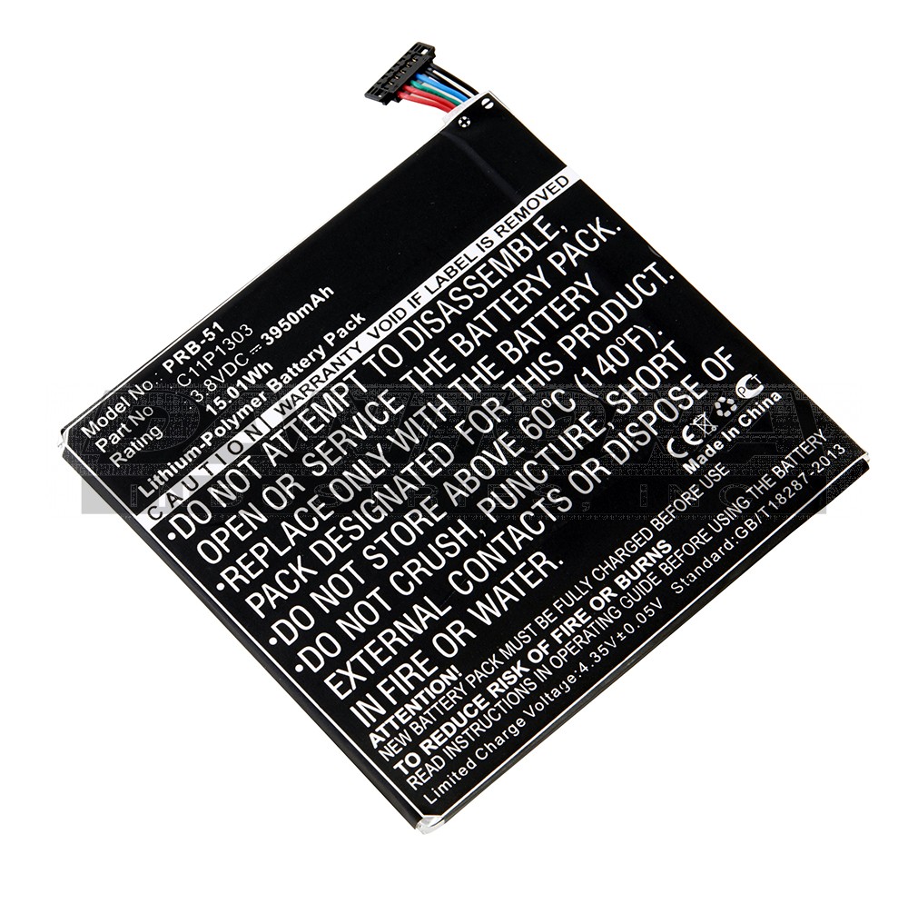 Asus C11P1303 ME571KL Tablet Replacement Battery 3950mAh