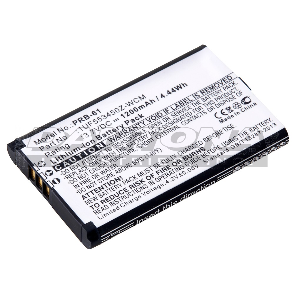 Bamboo 1UF553450Z ACK-40403 Replacement Battery 3.7V 1200mAh