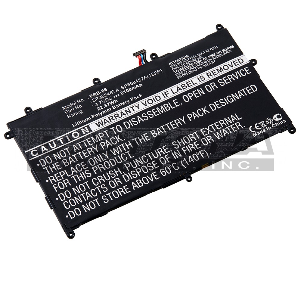 Samsung Galaxy Tab 8.9 Tablet Replacement Battery 6100mAh