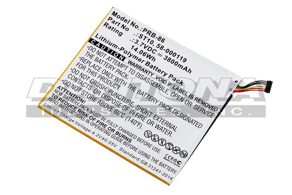 Amazon 58-000119 B00VKIY9RG Replacement Battery 3.7V 3800mAh