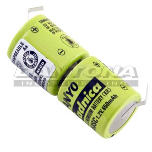 Eltron 2B3 3BF1C 5545 5547 895RX 8BS3-1C 900RX Replacement Battery 2.4V 650mAh