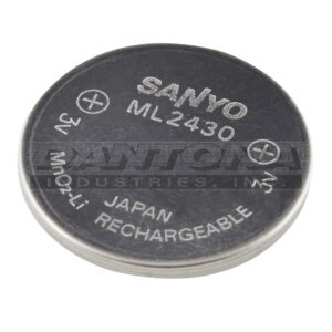 Sanyo ML2430 Battery Replacement Battery 3V 90mAh