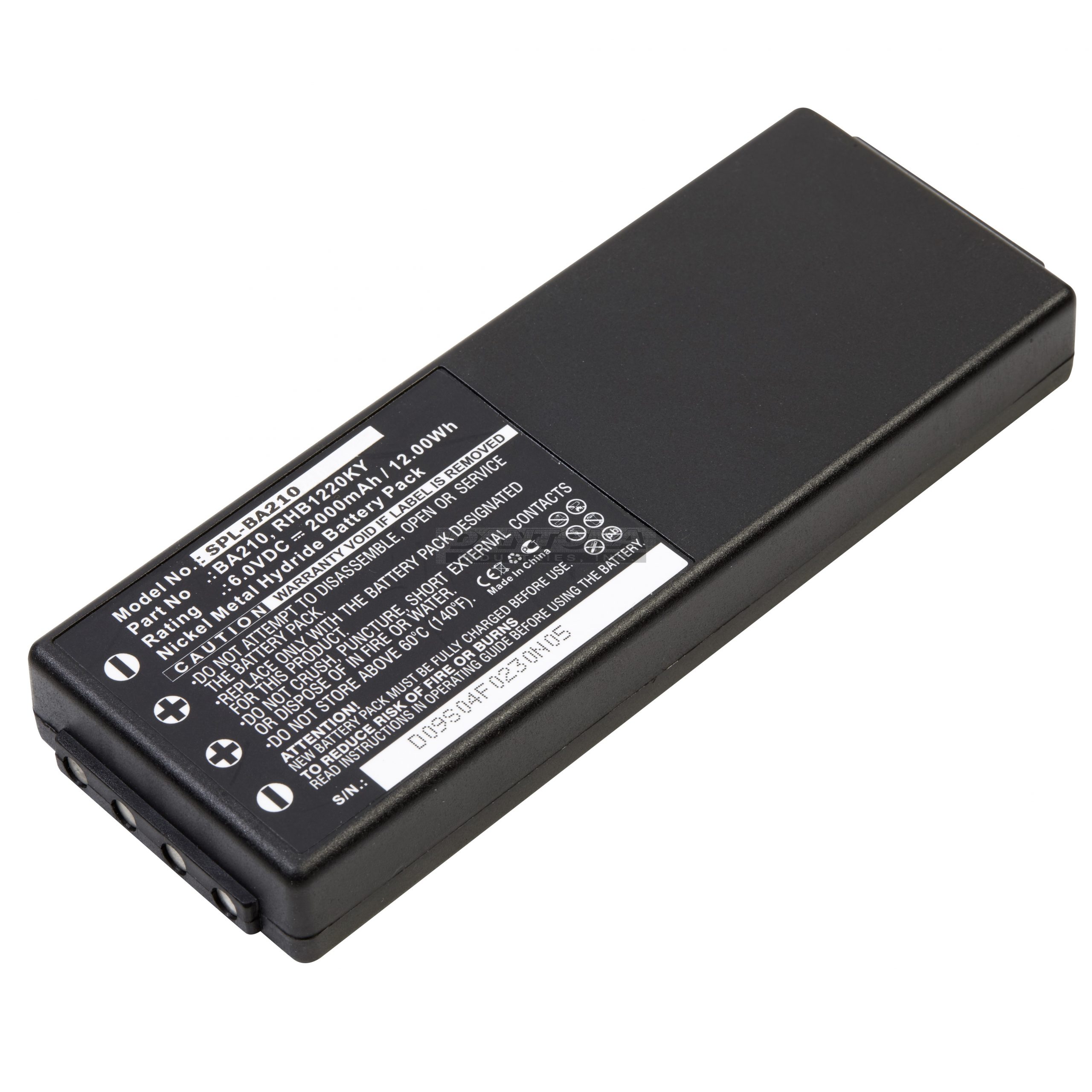 HBC BA14061 BA210 Fub06 Eex Replacement Battery 6V 2000mAh