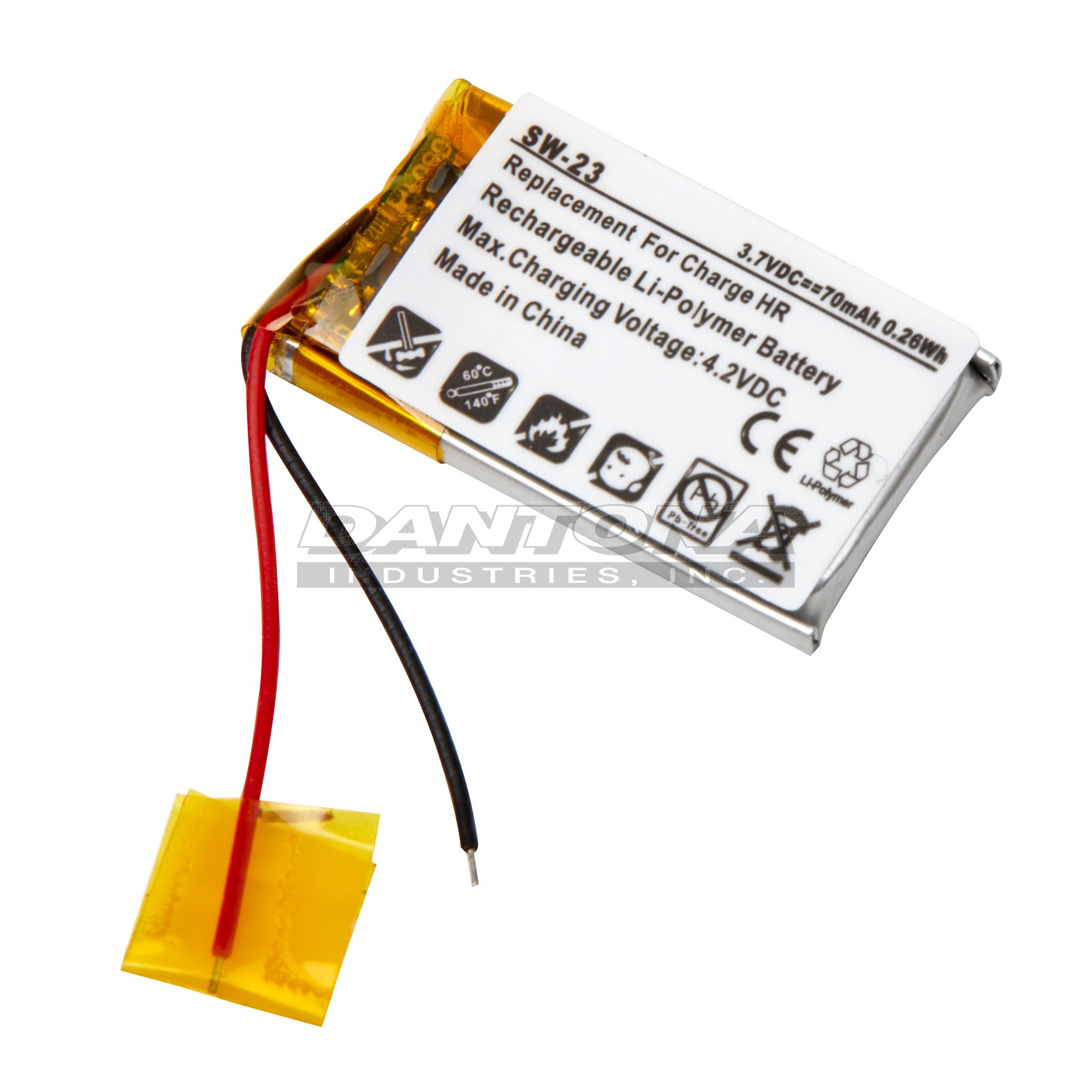 Fitbit CHARGE HR FB405 Replacement Battery 3.7V 70mAh