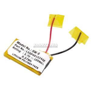 Fitbit LSSP491524AE Surge Replacement Battery 3.7V 100mAh