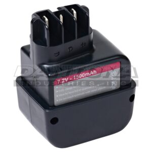 Metabo 6.30069 6.31677 Replacement Battery 7.2V 1500mAh