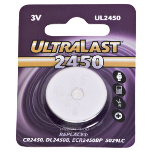 FUJI 6450101501 CR2450 PT61120 Battery Replacement Battery 3V 550mAh