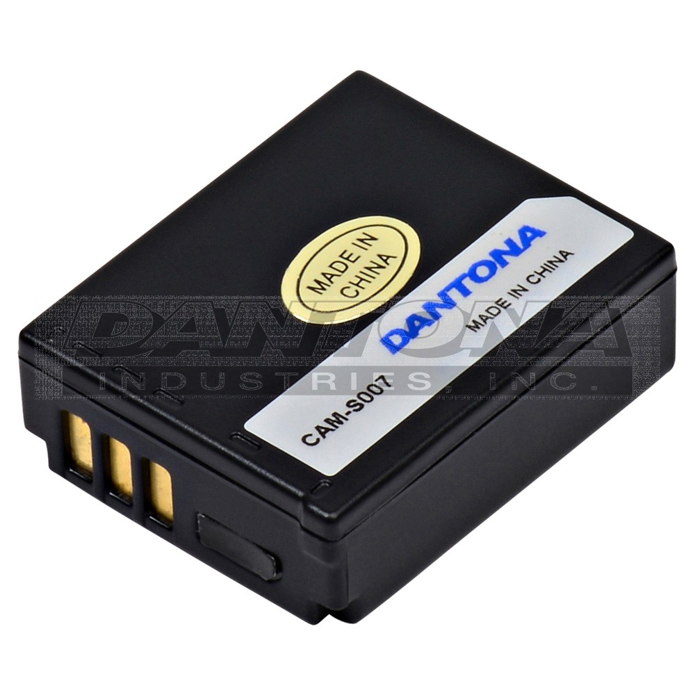 Panasonic CGA-S007 Replacement Battery 3.7V 1000mAh