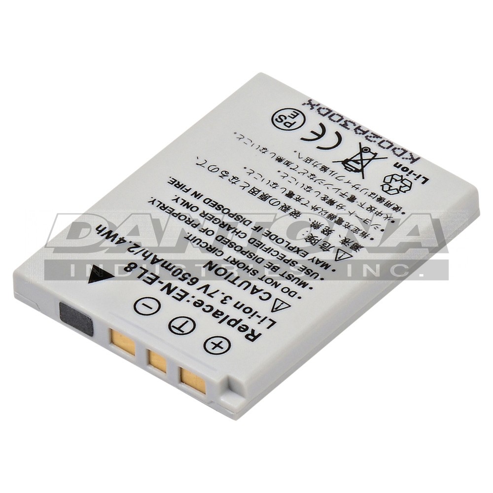 Digipower BLI-275 BP-NKL8 Replacement Battery 3.7V 650mAh