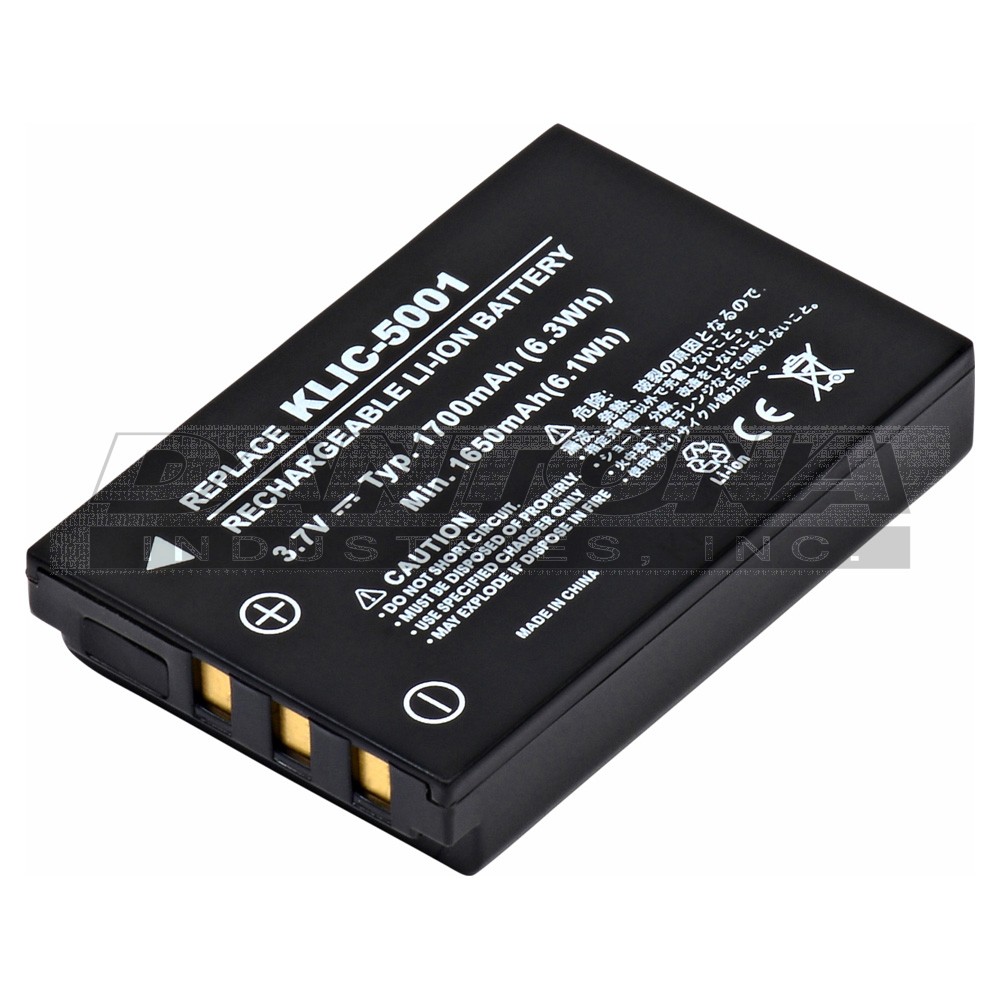 Digipower BLI-236 BP-NP60H Replacement Battery 3.7V 1500mAh
