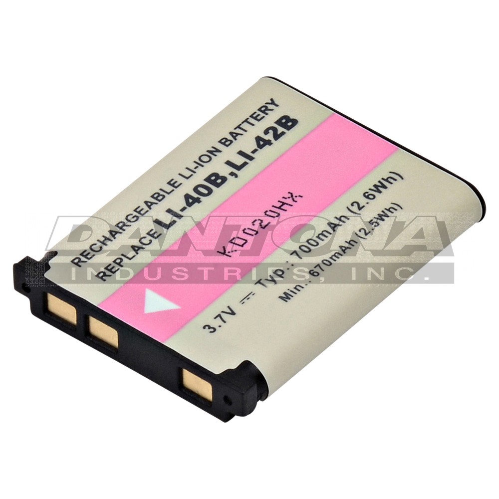 Digipower 02491-0081-00 Replacement Battery 3.7V 700mAh