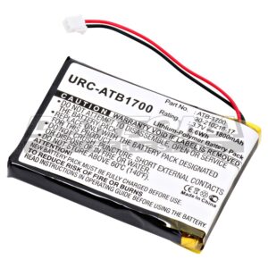 RTI 10-210306-13 30-210218-17 ATB-1700 T3V Replacement Battery 3.7V 1800mAh