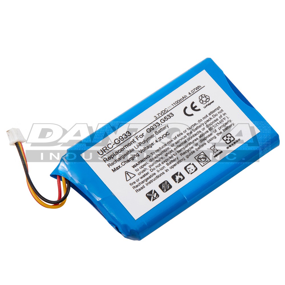 Logitech 533-000132 G533 Replacement Battery 3.7V 1100mAh