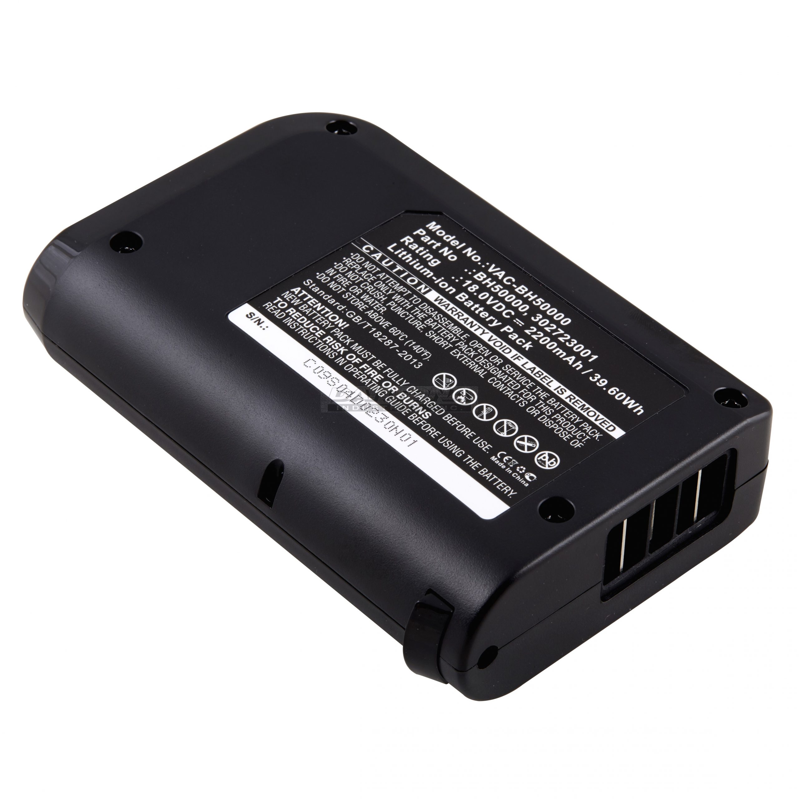 Hoover 302723001 BH50000 Vacuum Replacement Battery 18V 2200mAh