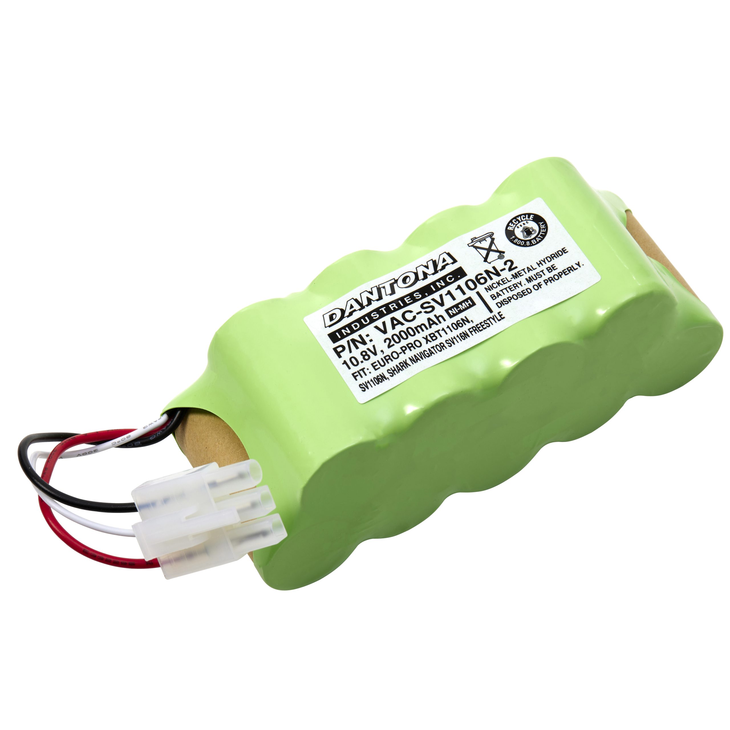 Euro Pro XBT1106N SV1106N Replacement Battery 10.8V 3000mAh