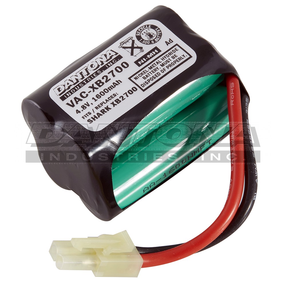 Euro Pro Shark V2930 XB2700 Replacement Battery 4.8V 1600mAh