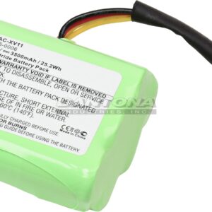 McNair 205-0001 945-0005 Replacement Battery 7.2V 3500mAh