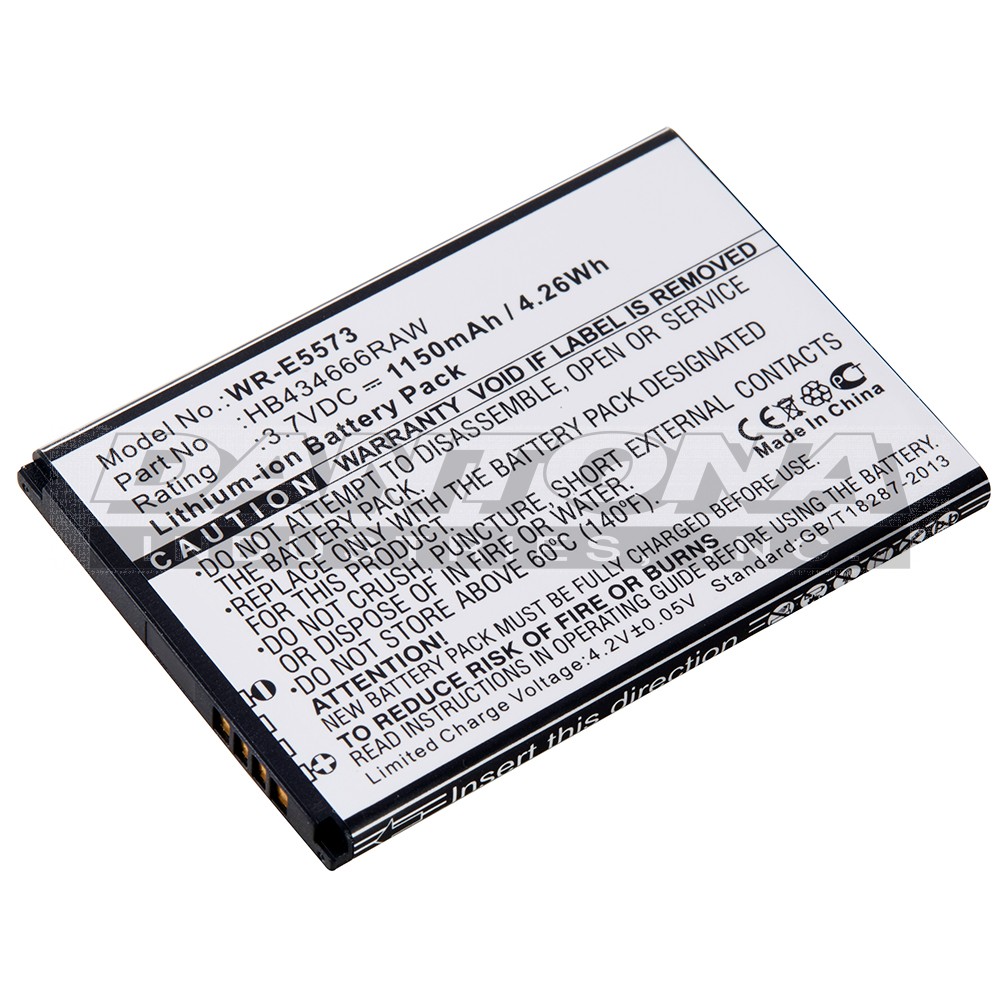Huawei E5573 E5575 E5577 4G Replacement Battery 3.7V 1150mAh