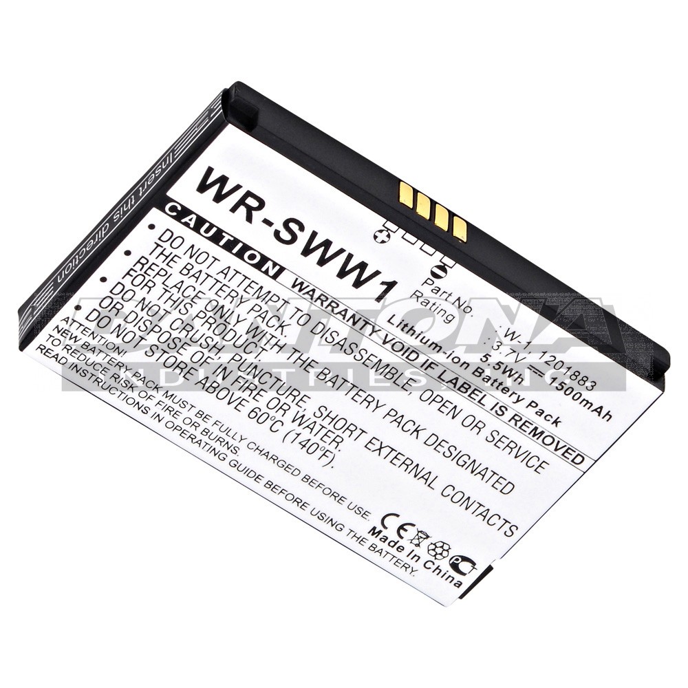 Sierra Wireless 1201883 Replacement Battery 3.7V 1500mAh