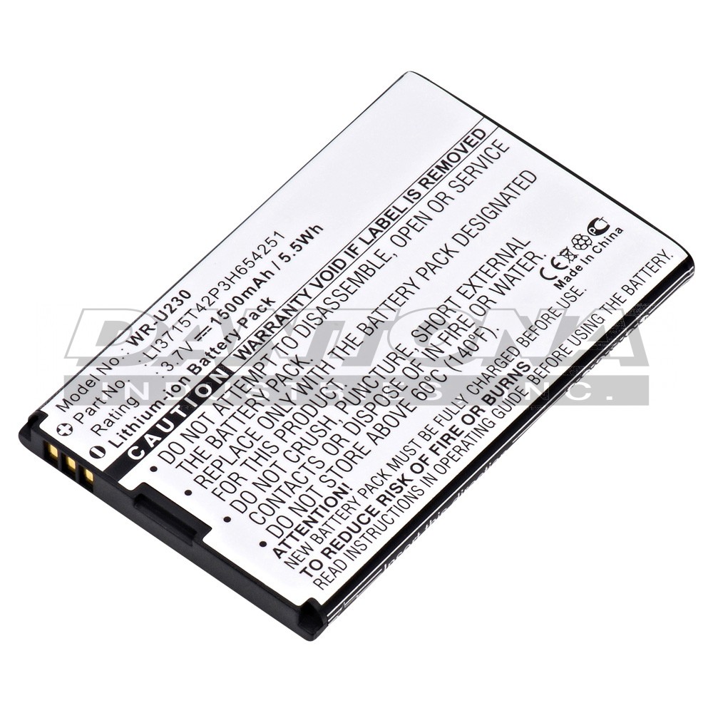 WR-U230 - Dantona Batteries